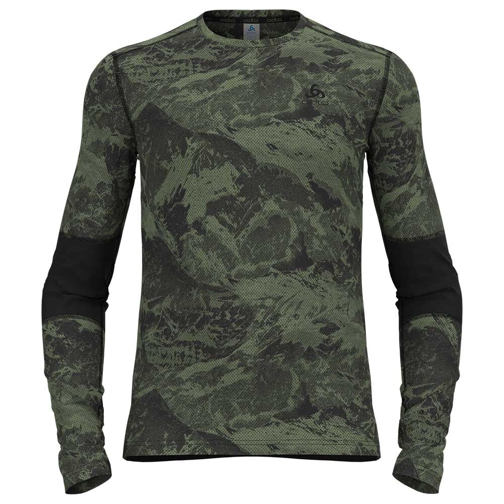 

Базовый слой с длинным рукавом Odlo Whistler Eco, зеленый