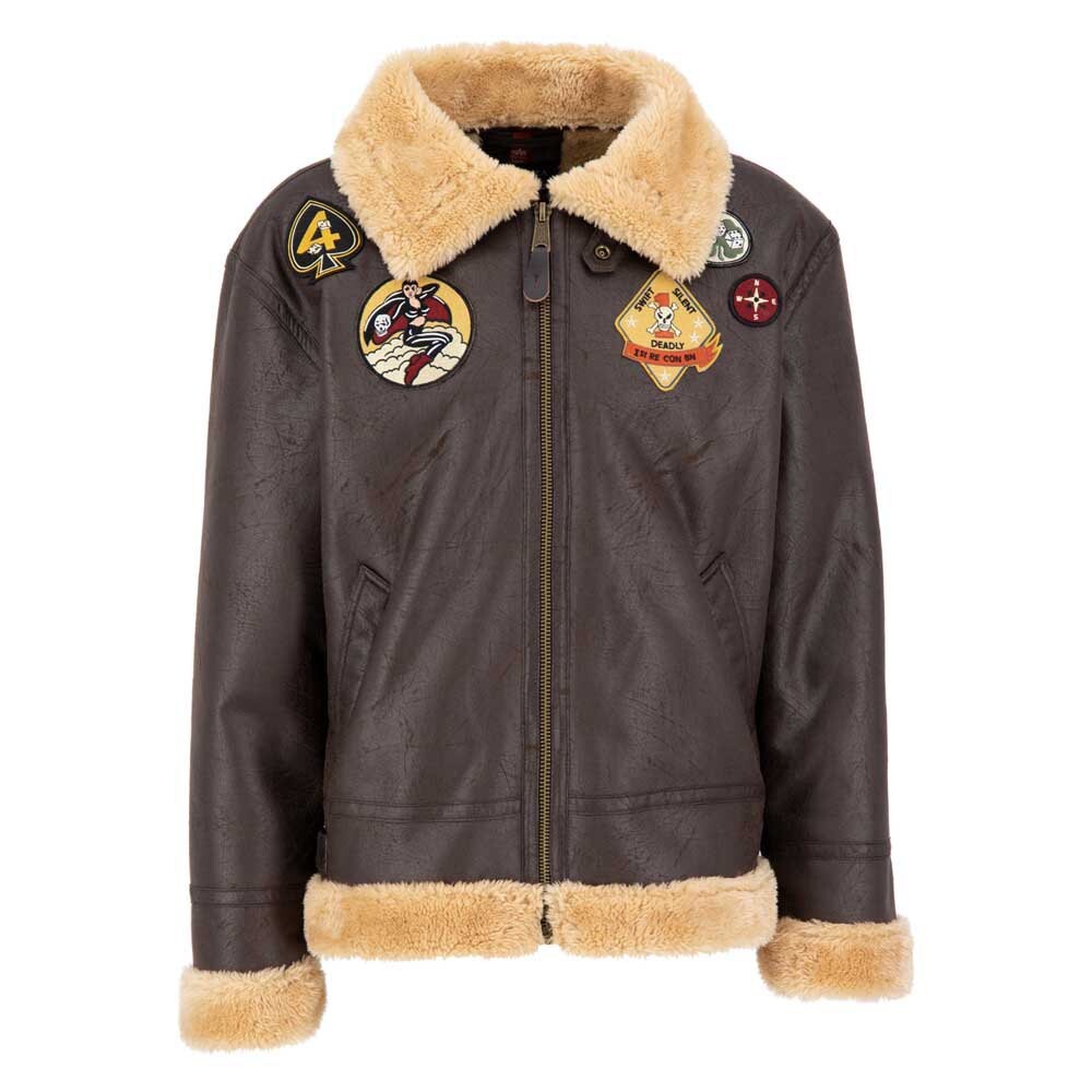 

Куртка Alpha Industries B3 Fl Custom, серый