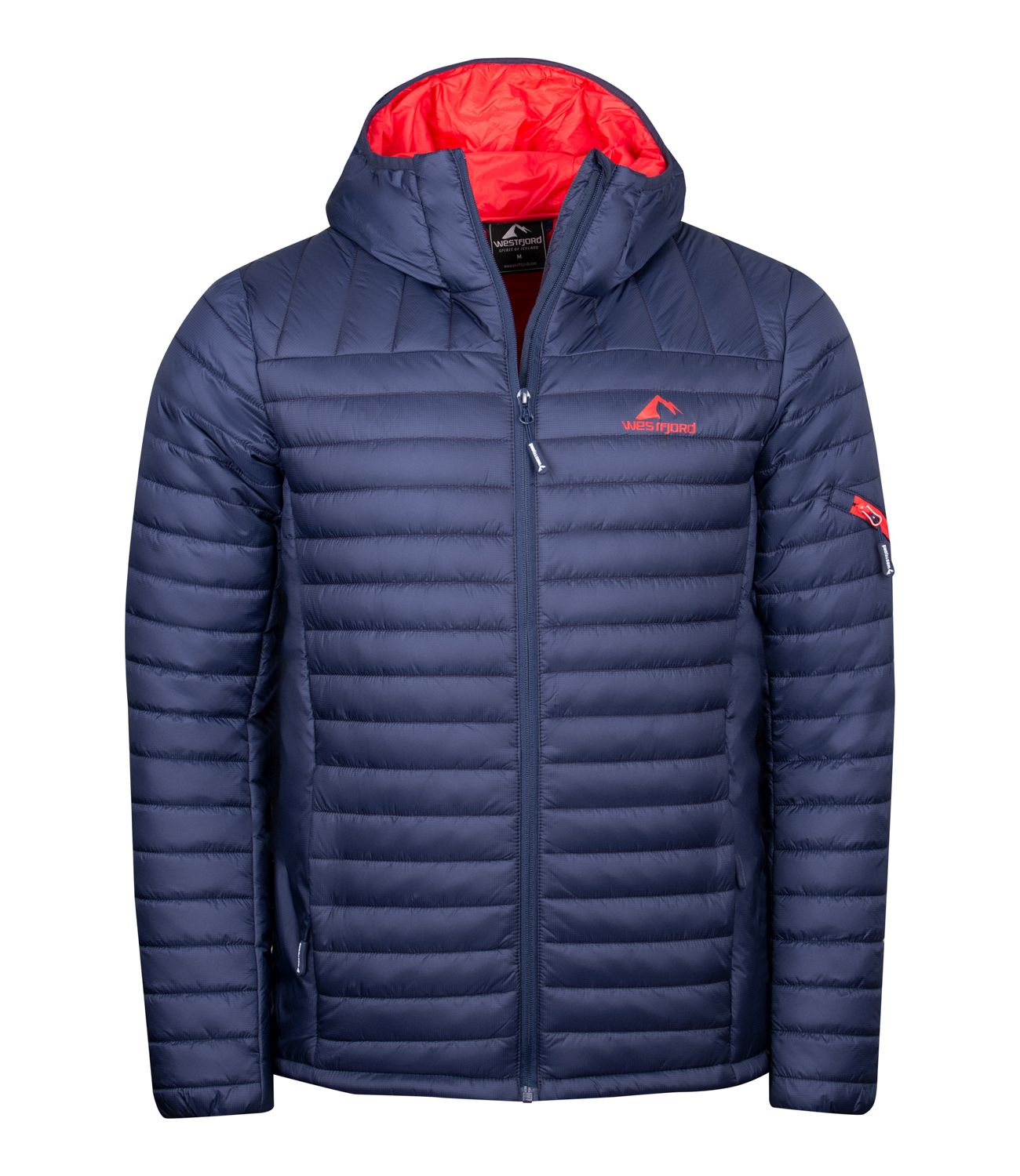 цена Куртка Westfjord Steppjacke Hekla, цвет Marineblau/Rot