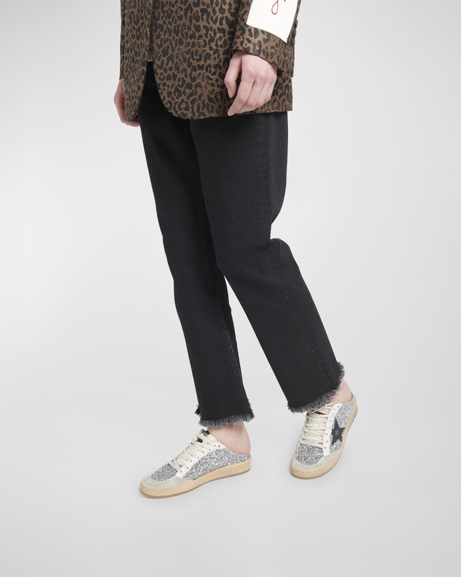

Кроссовки Ballstar Sabot с блестками Golden Goose