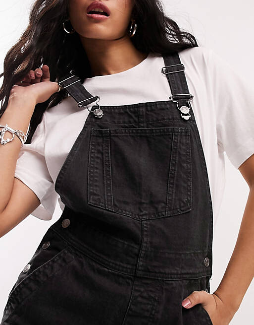 

Черный джинсовый комбинезон ASOS DESIGN 'original'