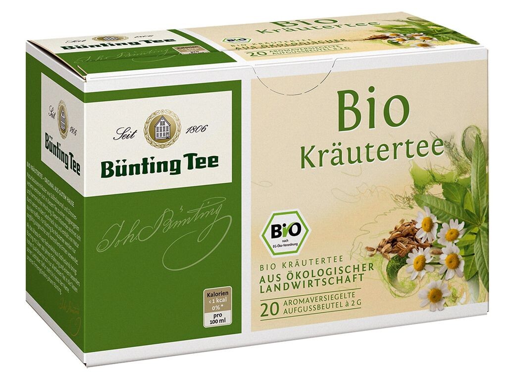 

Бантинг травяной чай с корнем солодки, ромашкой, фенхелем Bünting Tee