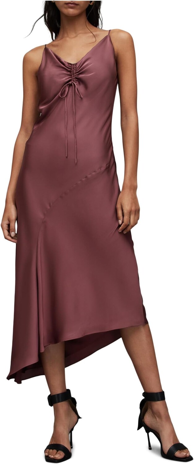 

Платье Алексия AllSaints, цвет Urban Mauve Purple