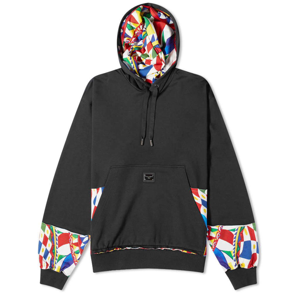 

Dolce & Gabbana худи с принтом Carretto, черный