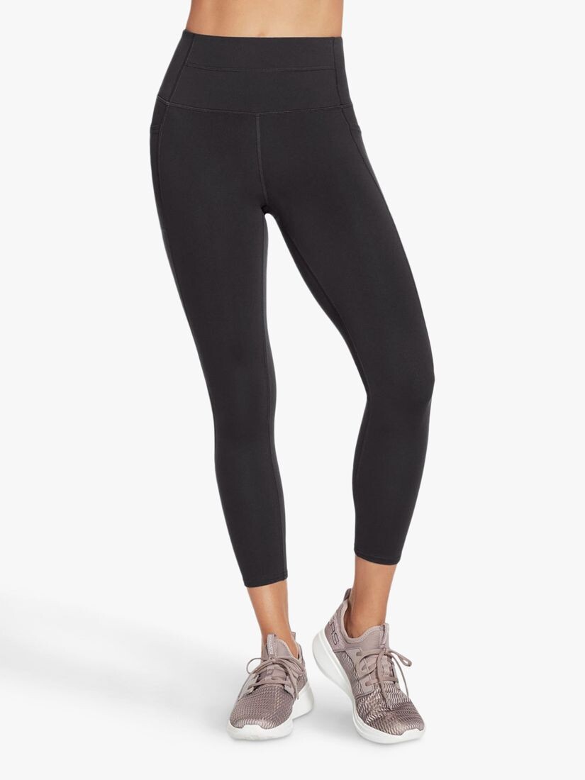 

Спортивные леггинсы 7/8 с высокой талией Skechers Go Walk Wear, черные
