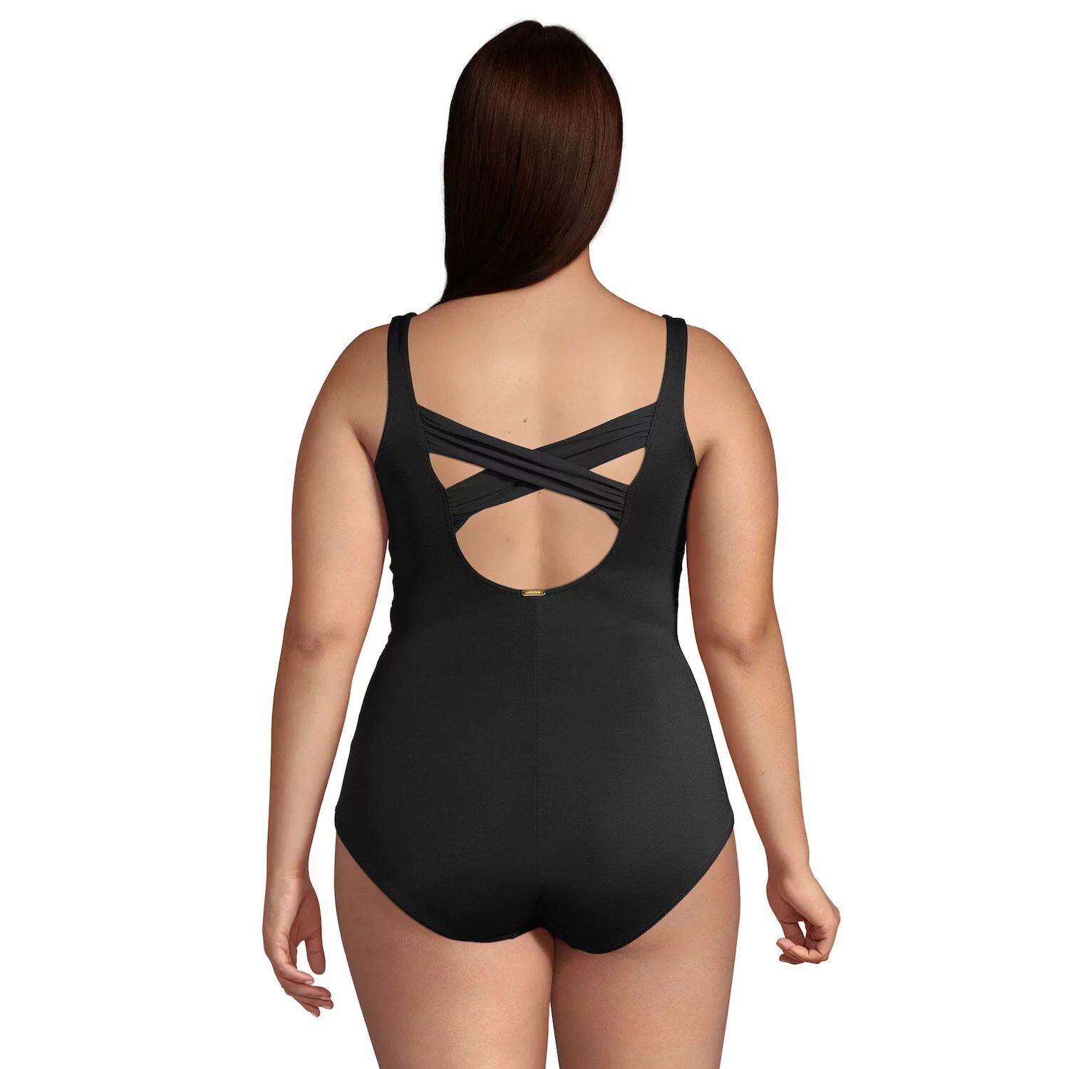 

Сплошной купальник больших размеров Lands' End Carmela SlenderSuit с чашкой DDD Lands' End