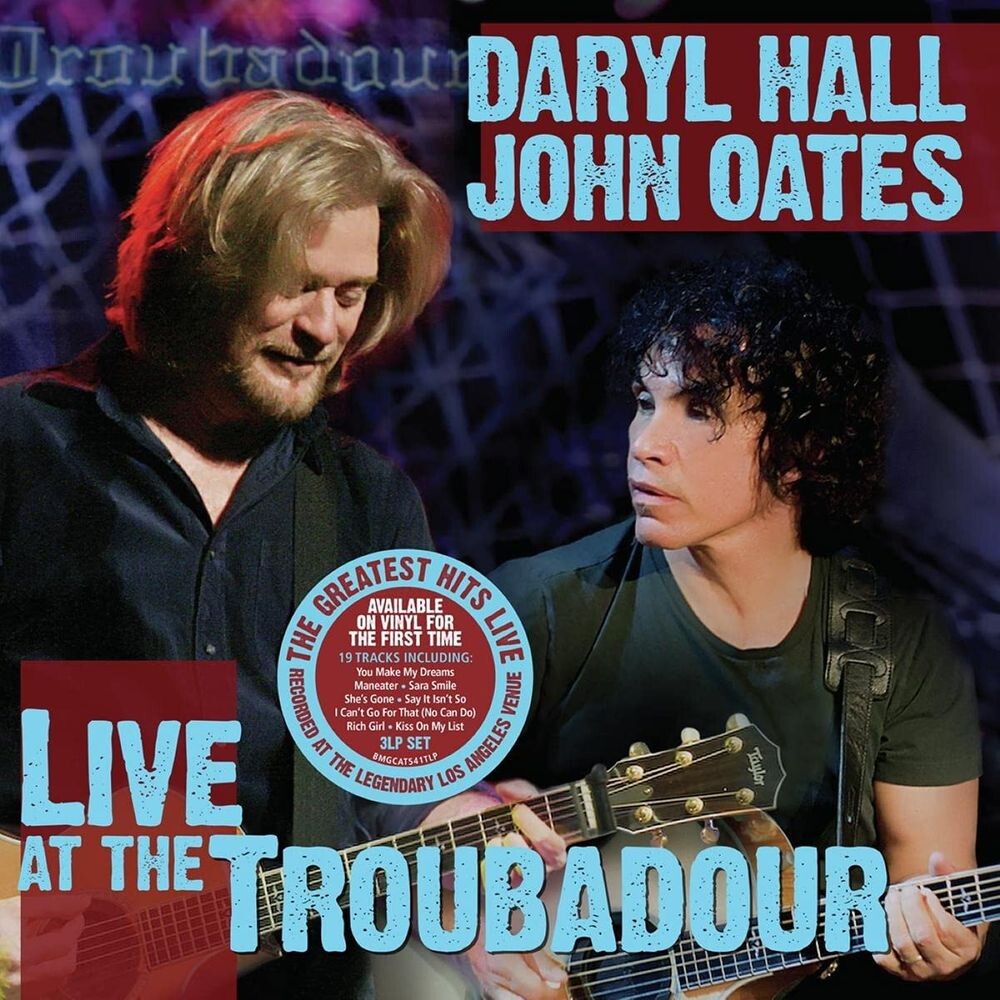 

Виниловая пластинка LP Live At The Troubadour - Daryl Hall & John Oates