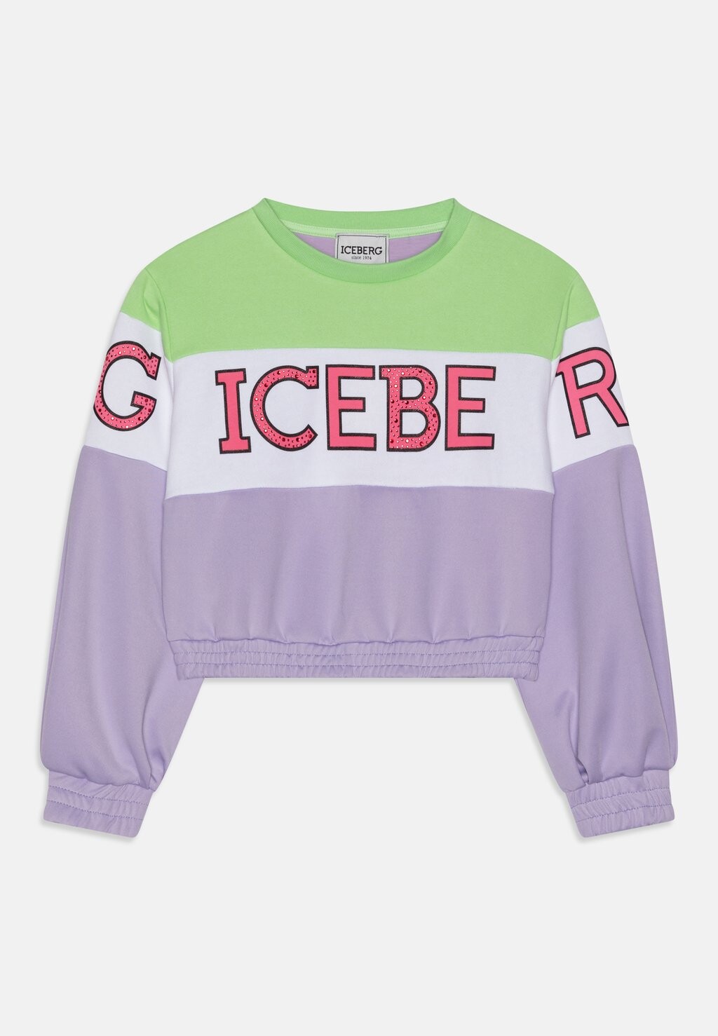 

Толстовка с капюшоном Iceberg, сирень
