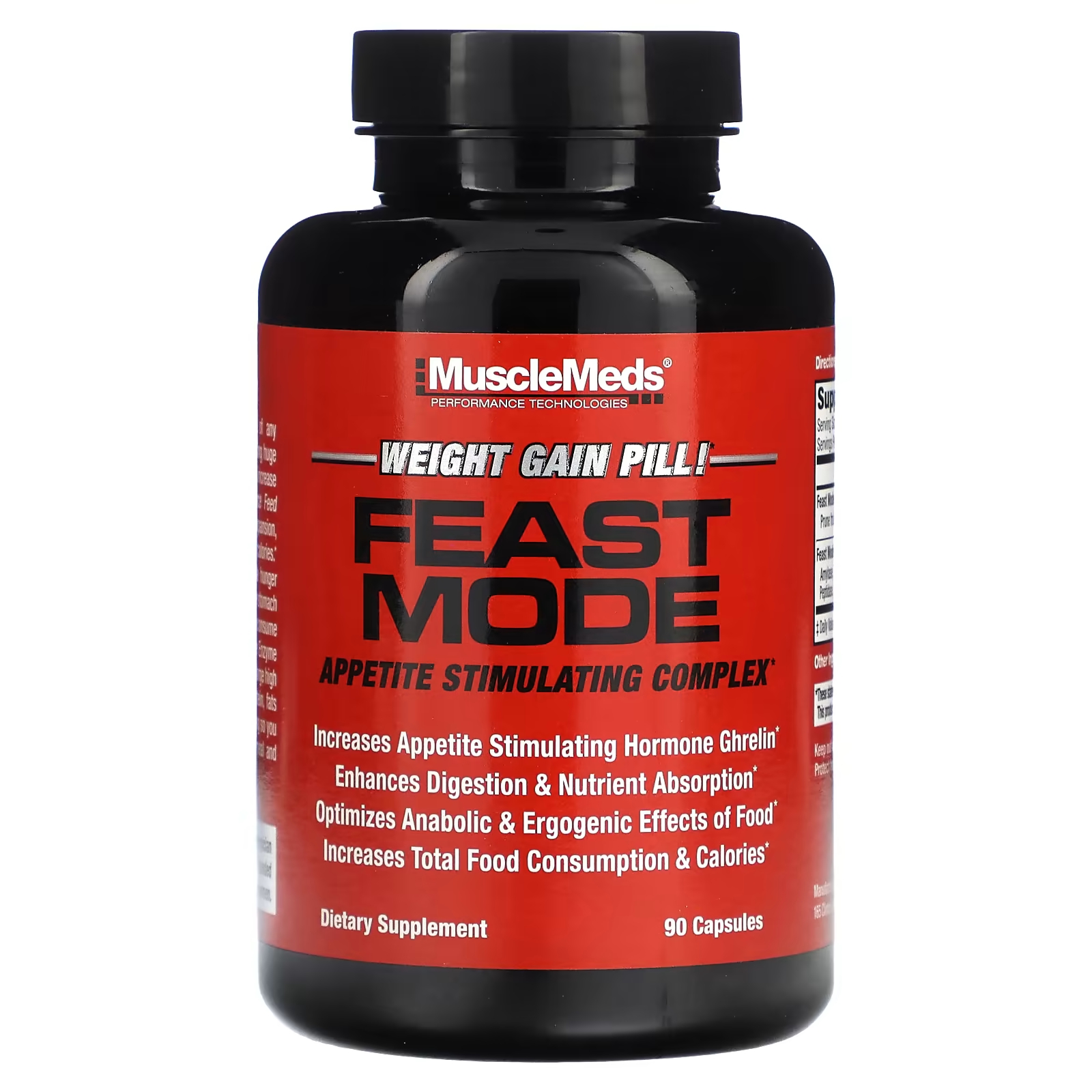 Комплекс для стимуляции аппетита MuscleMeds Feast Mode, 90 капсул