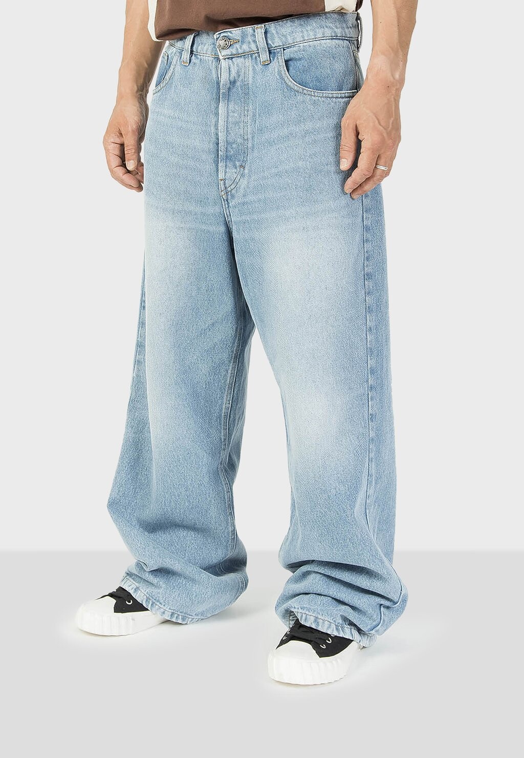 

Джинсы свободного кроя Kaotiko, цвет denim blue