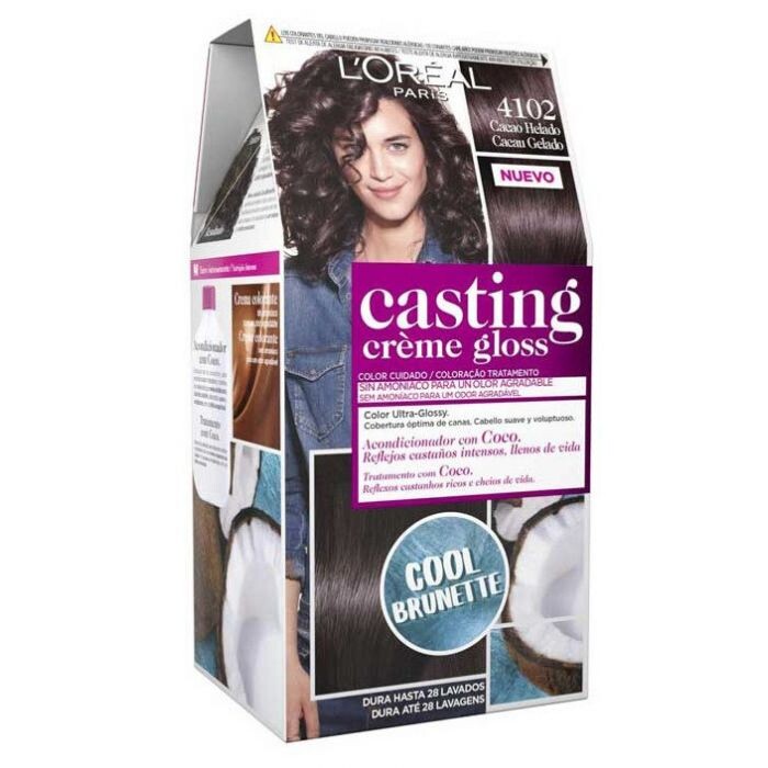 

Краска для волос Casting Creme Gloss Tintes L'Oréal París, 4102 Cacao Helado