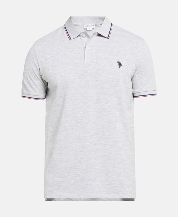 

Рубашка поло U.S. Polo Assn., серый