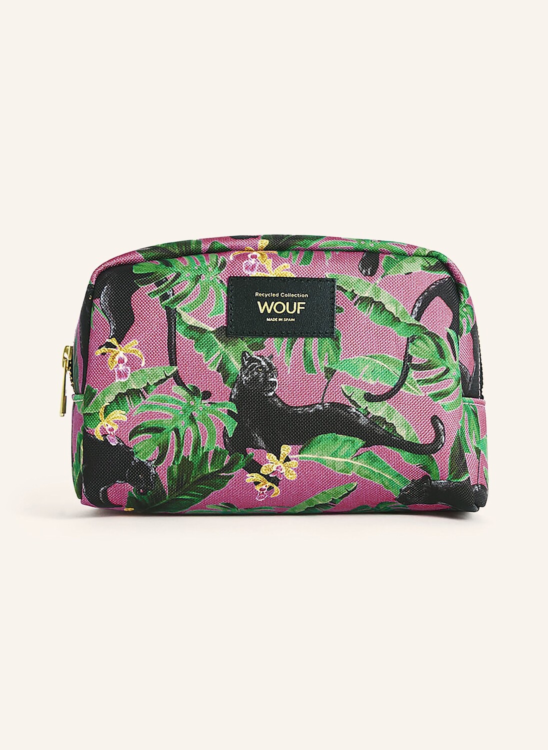 

Косметичка Wouf ROSE YUCATA, цвет schwarz/pink/grün