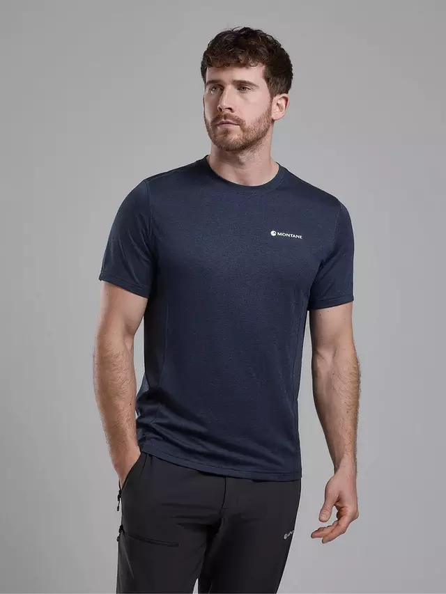 

Футболка Montane Dart Short Sleeve, цвет eclipse/blue