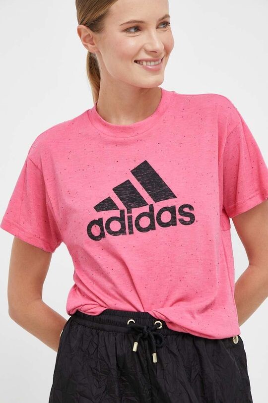

Футболка adidas, розовый