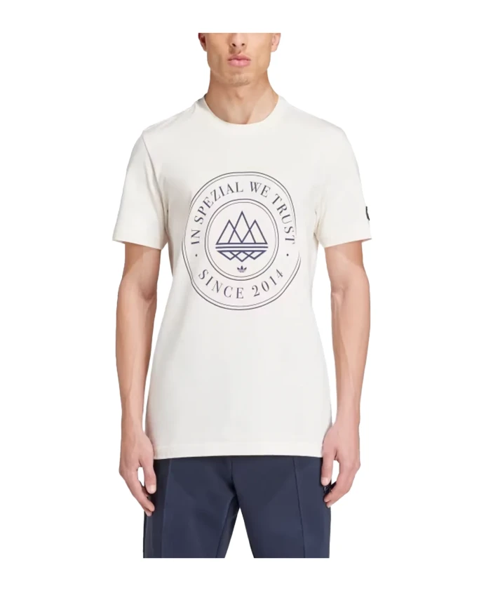 

Футболка Mod Trefoil 10 spzl Adidas, бежевый