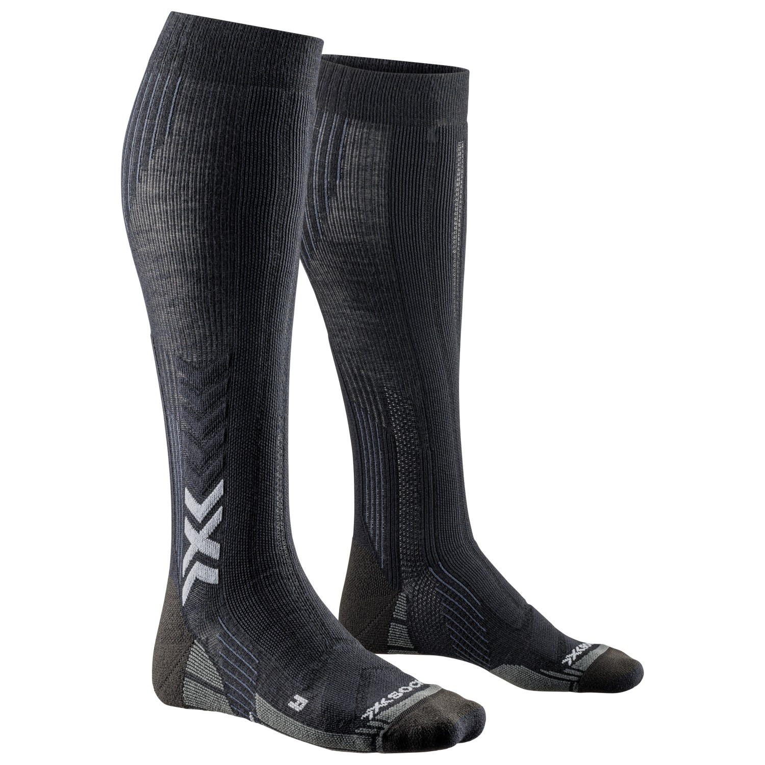 Походные носки X Socks Mountain Expert Merino OTC, цвет Black/Charcoal