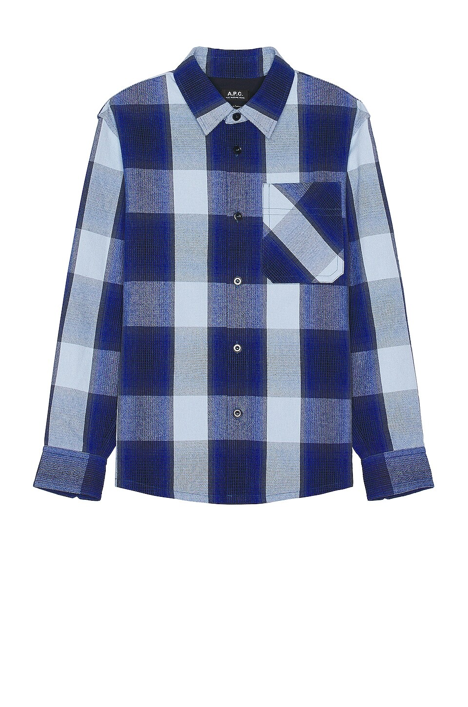 

Рубашка A.P.C. Surchemise Basile, цвет Dark Blue