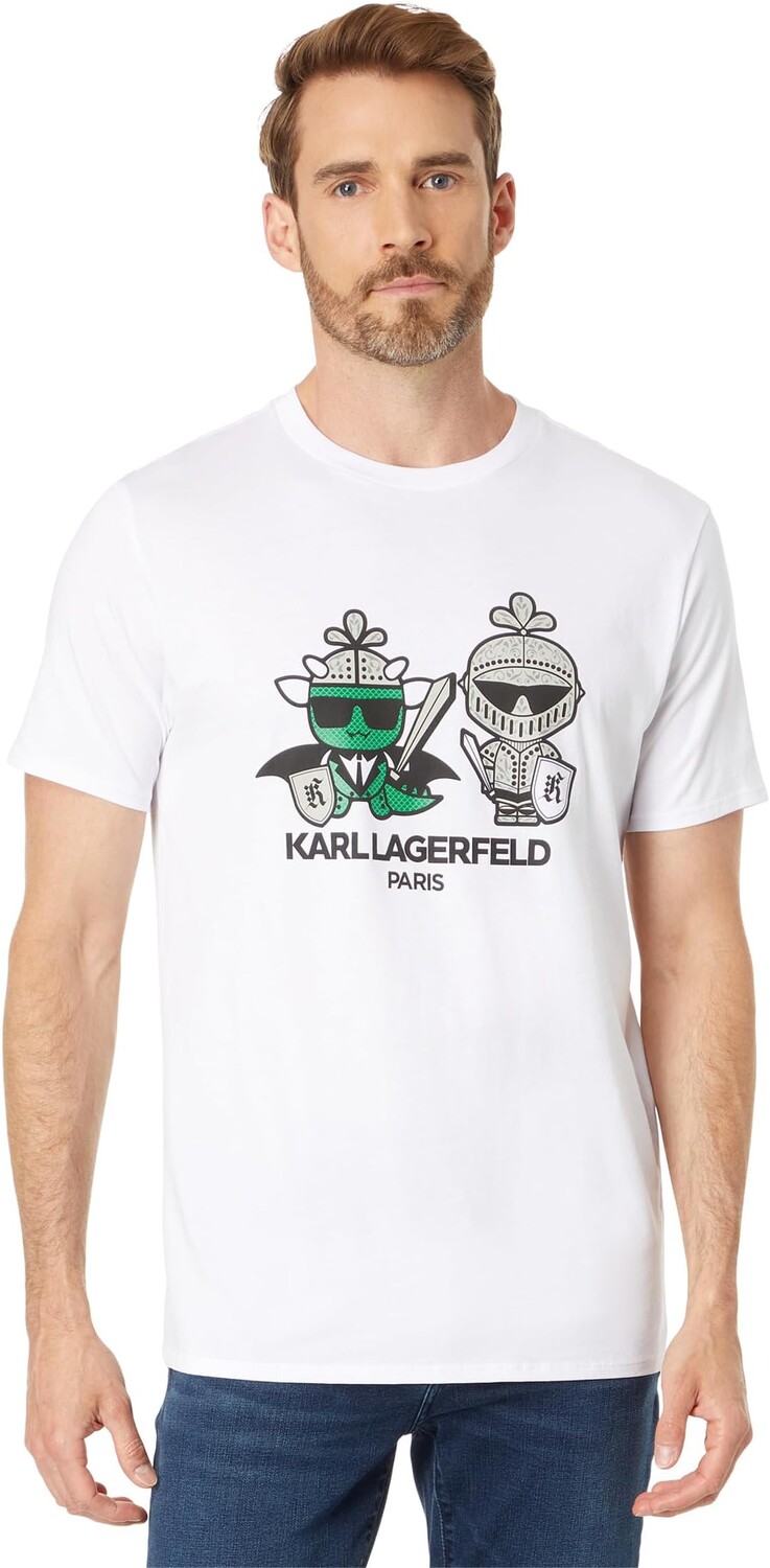

Футболка Karl and Choupette Armor Karl Lagerfeld Paris, белый