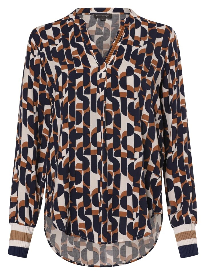 

Блуза Franco Callegari nshirt, цвет marine nougat