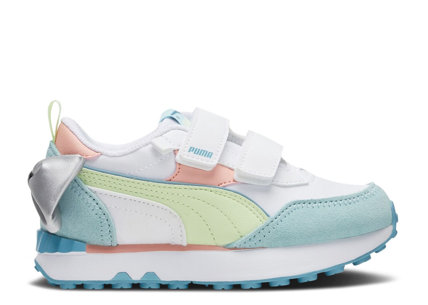 

Кроссовки Puma Rider Fv Bow Little Kid 'Pistachio Light Aqua', зеленый