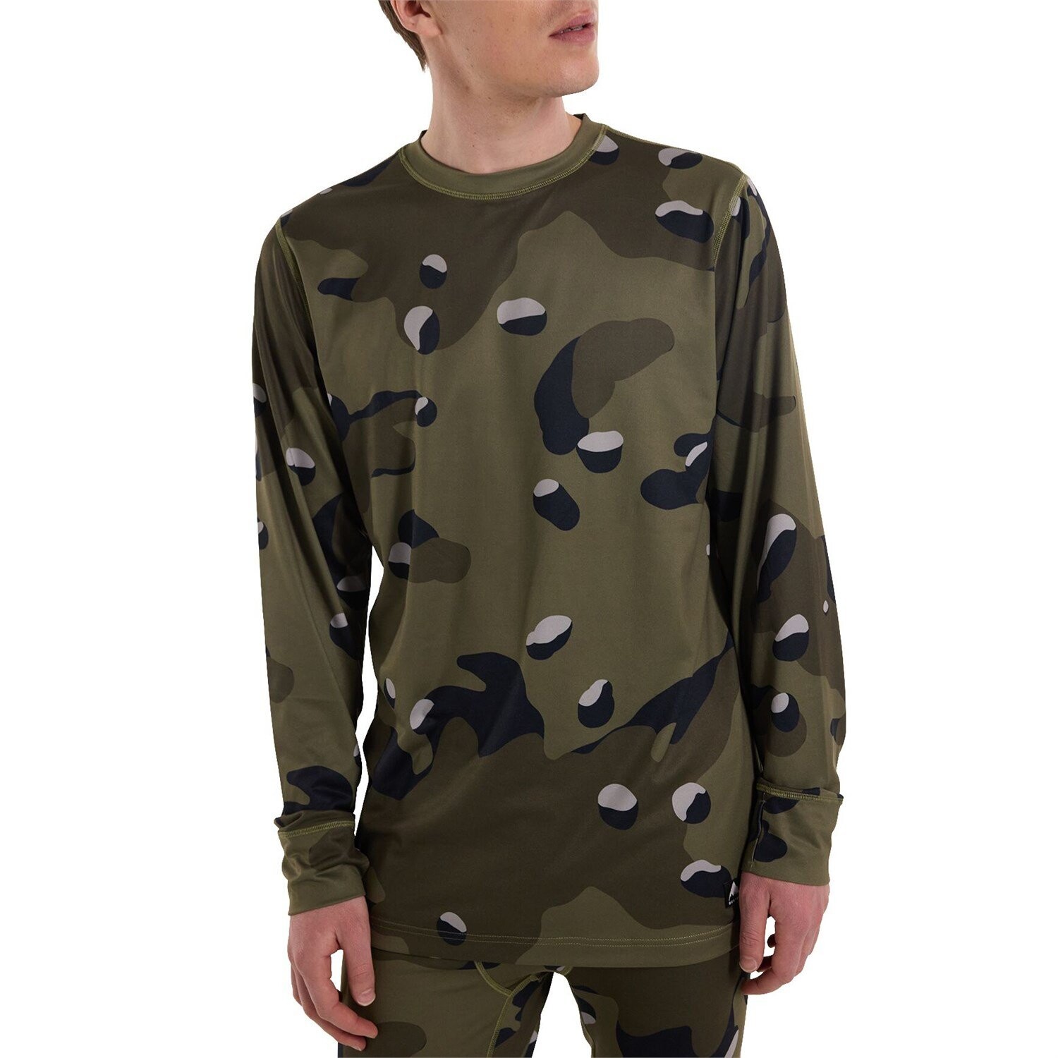 

Топ Burton Midweight Crew, цвет Forest Moss Cookie Camo