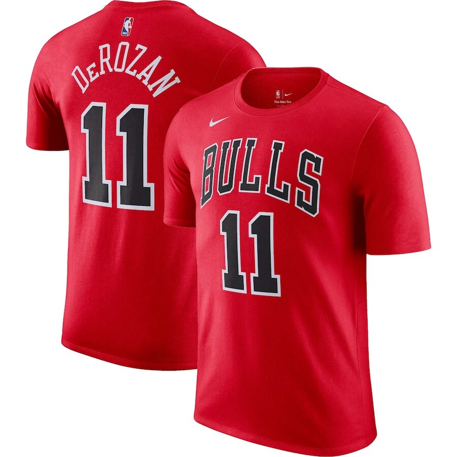 

Футболка с коротким рукавом Nike Chicago Bulls, красный