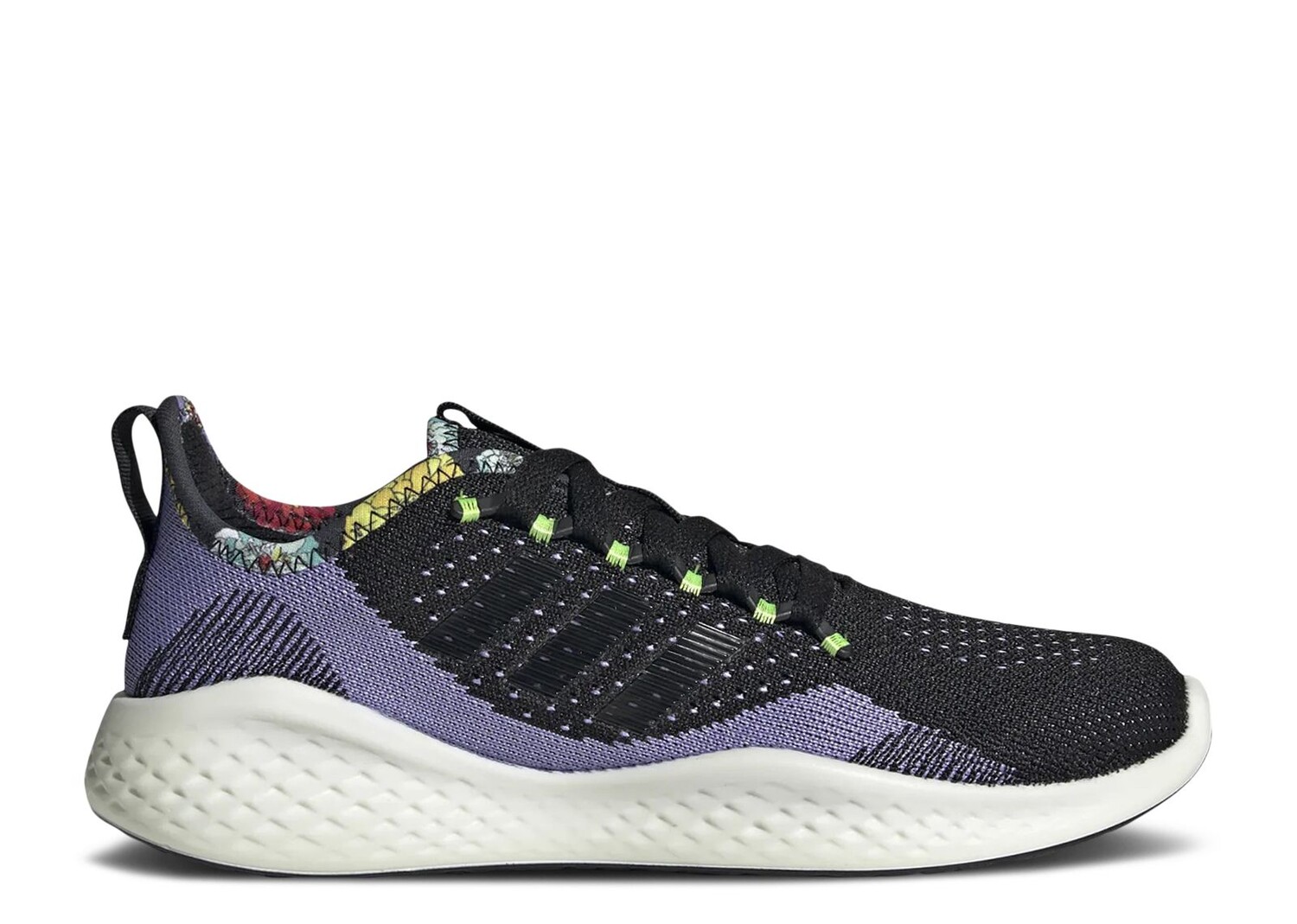 

Кроссовки adidas Wmns Fluidflow 2.0 'Black Purple', черный