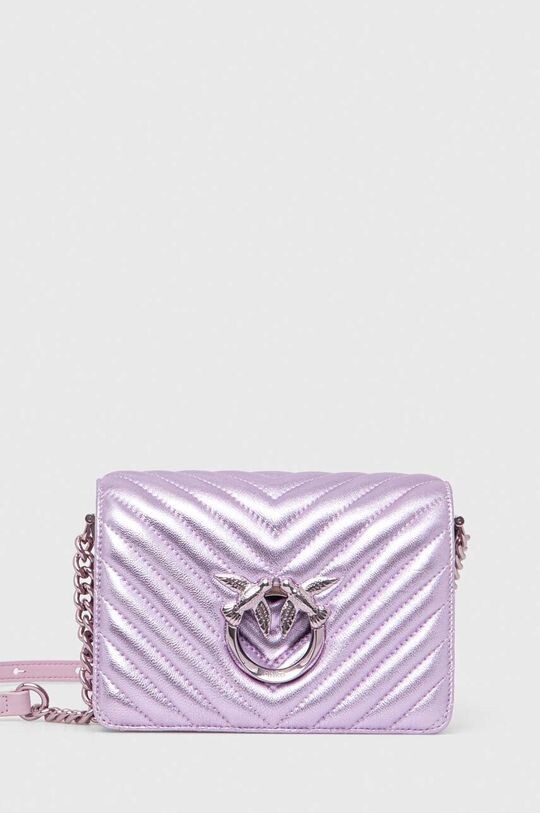 

Кожаная сумочка Pinko, фиолетовый
