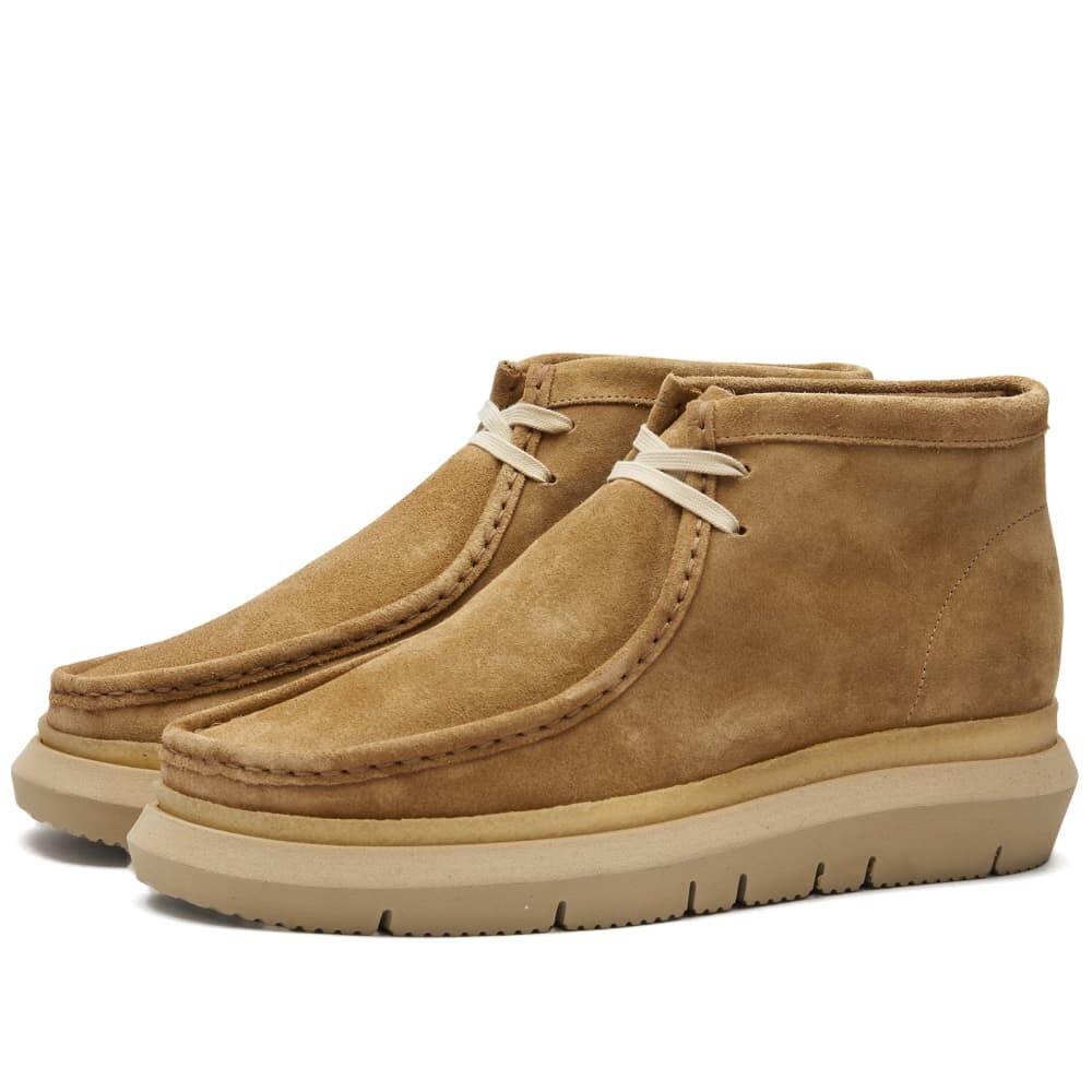 

Sacai x Clarks Originals Гибридный валлаби, бежевый