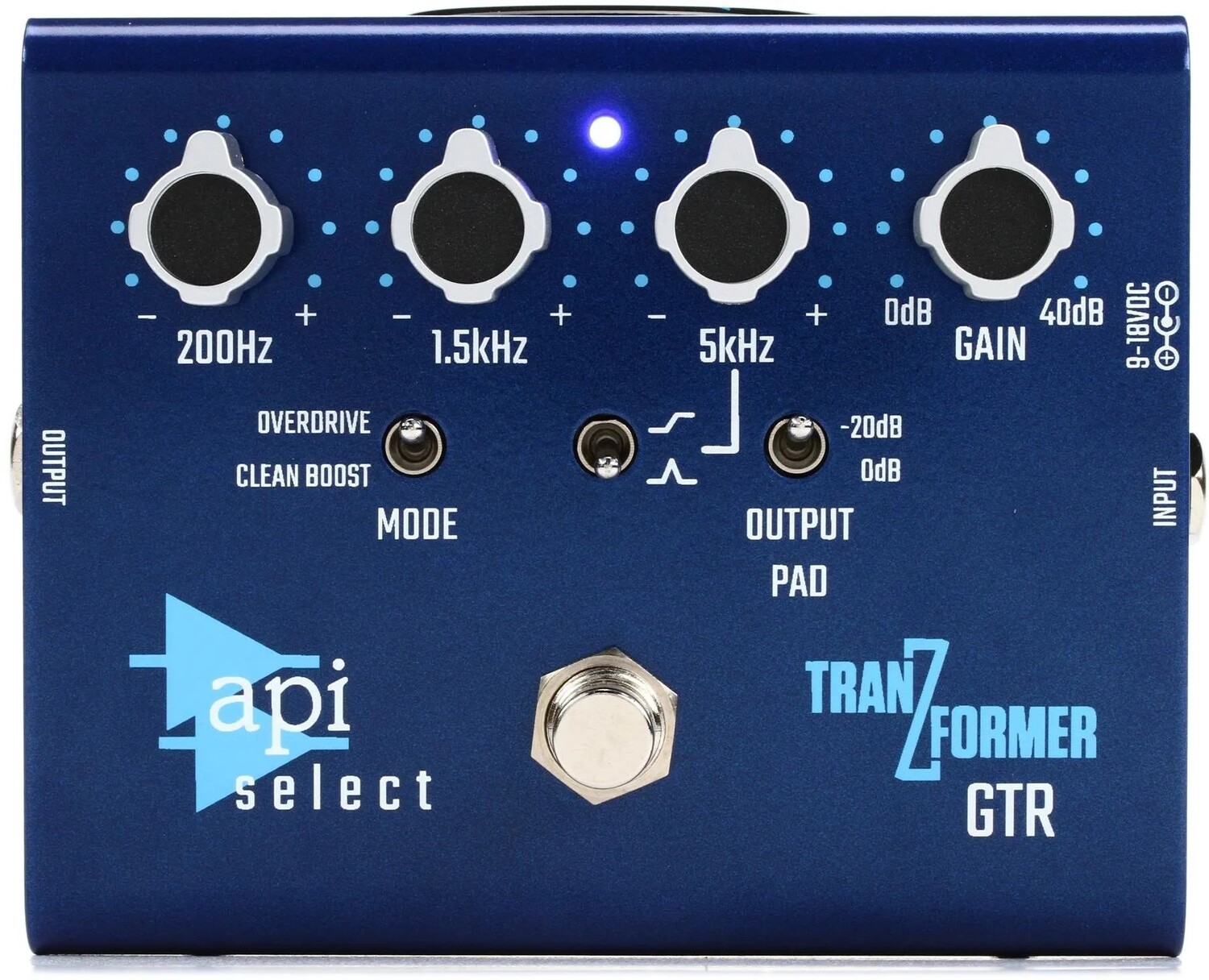 

API TranZformer GTR EQ/Педаль усиления