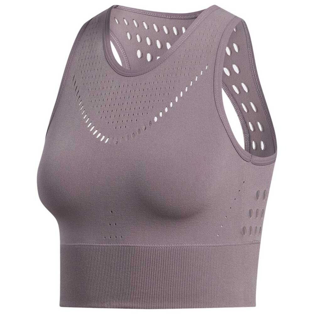 

Спортивный бюстгальтер adidas Warpknit Crop, черный