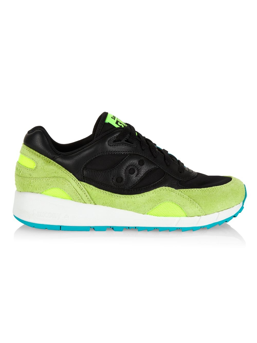 

Замшевые кроссовки Shadow 6000 Saucony, желтый