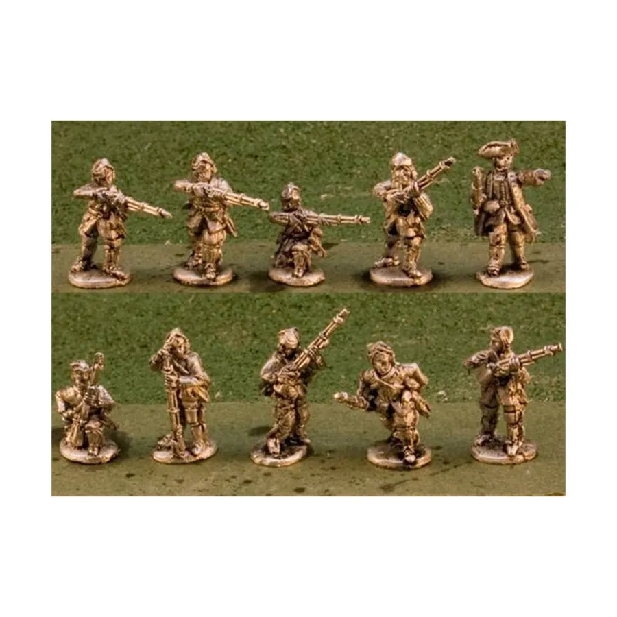 

Кампании Франш де ла Марин, Drums on the Mohawk Miniatures - French & Indian War - Assorted (15mm)