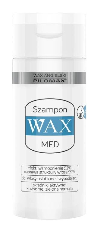 

Шампунь против выпадения волос Wax Angielski Pilomax Med Szampon Przeciw Wypadaniu Włosów, 150 мл