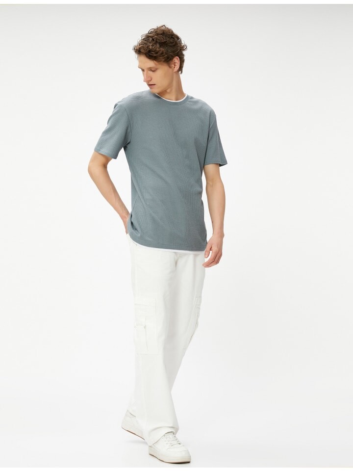 

Футболка KOTON T shirt, серый