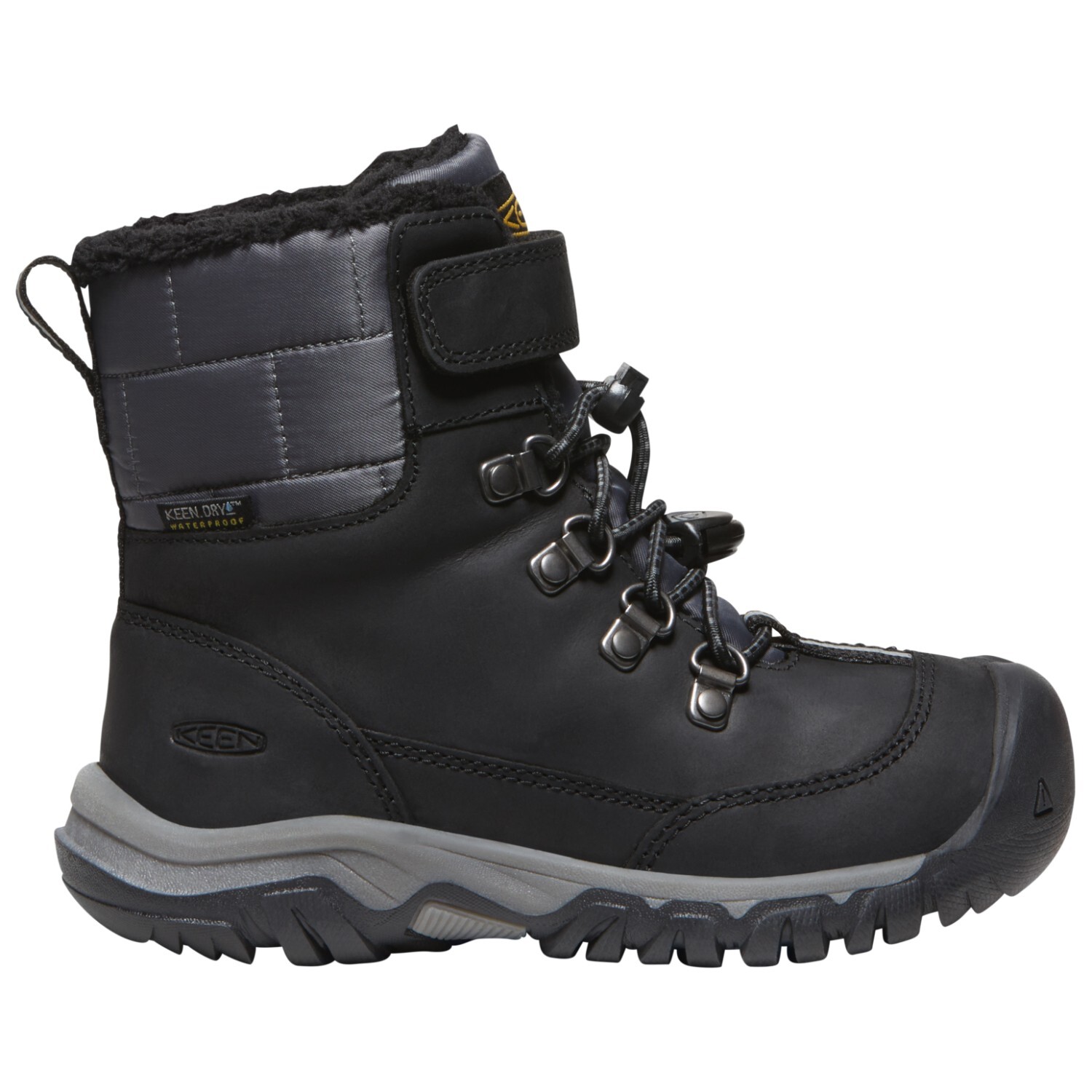 

Зимние ботинки Keen Kid's Kanibou WP, цвет Black/Magnet