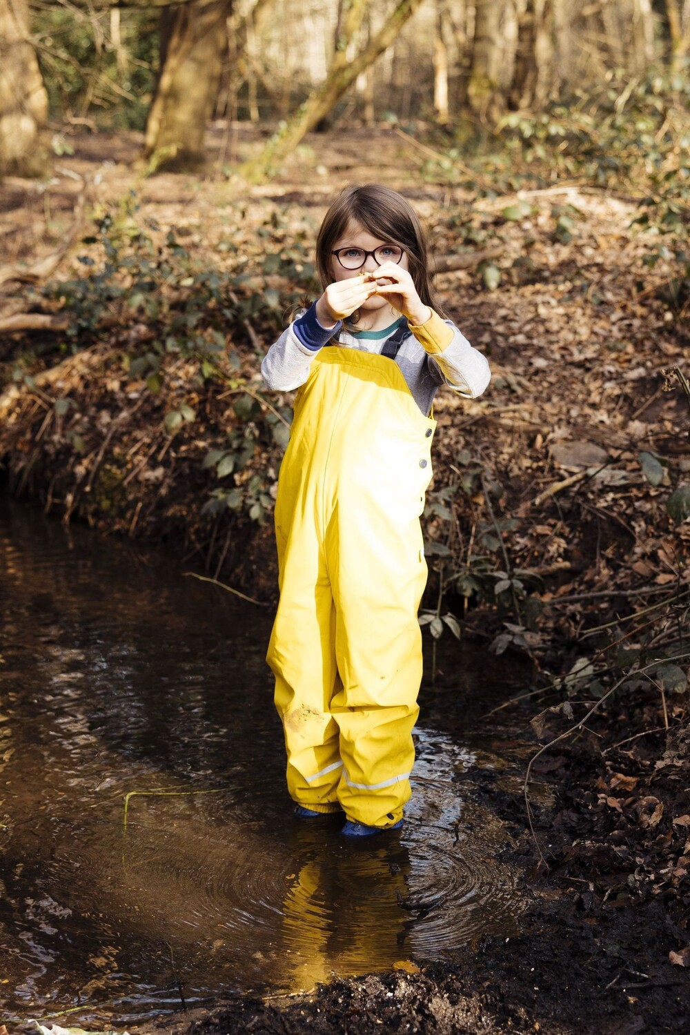 

Водонепроницаемые комбинезоны Puddleflex из переработанных материалов Muddy Puddles, желтый