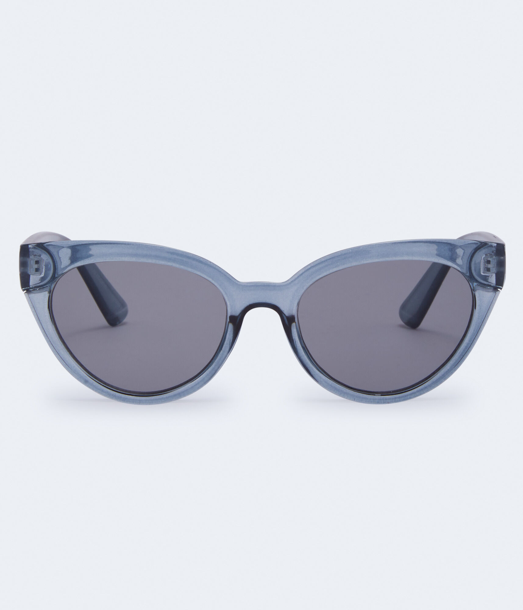цена Крупногабаритные солнцезащитные очки Cateye Aeropostale, синий