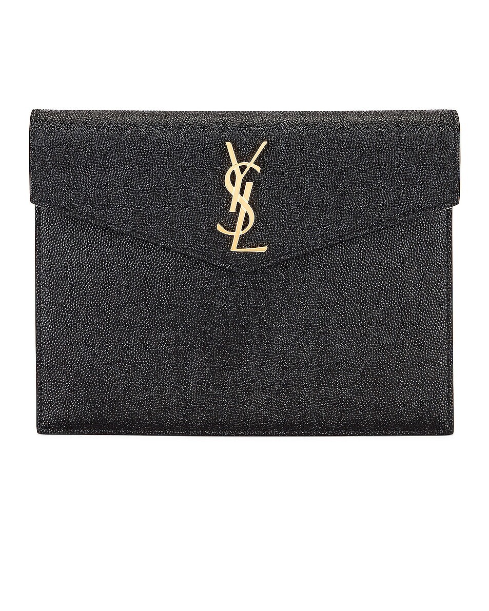 

Сумка Saint Laurent Baby Uptown Pouch, нуар