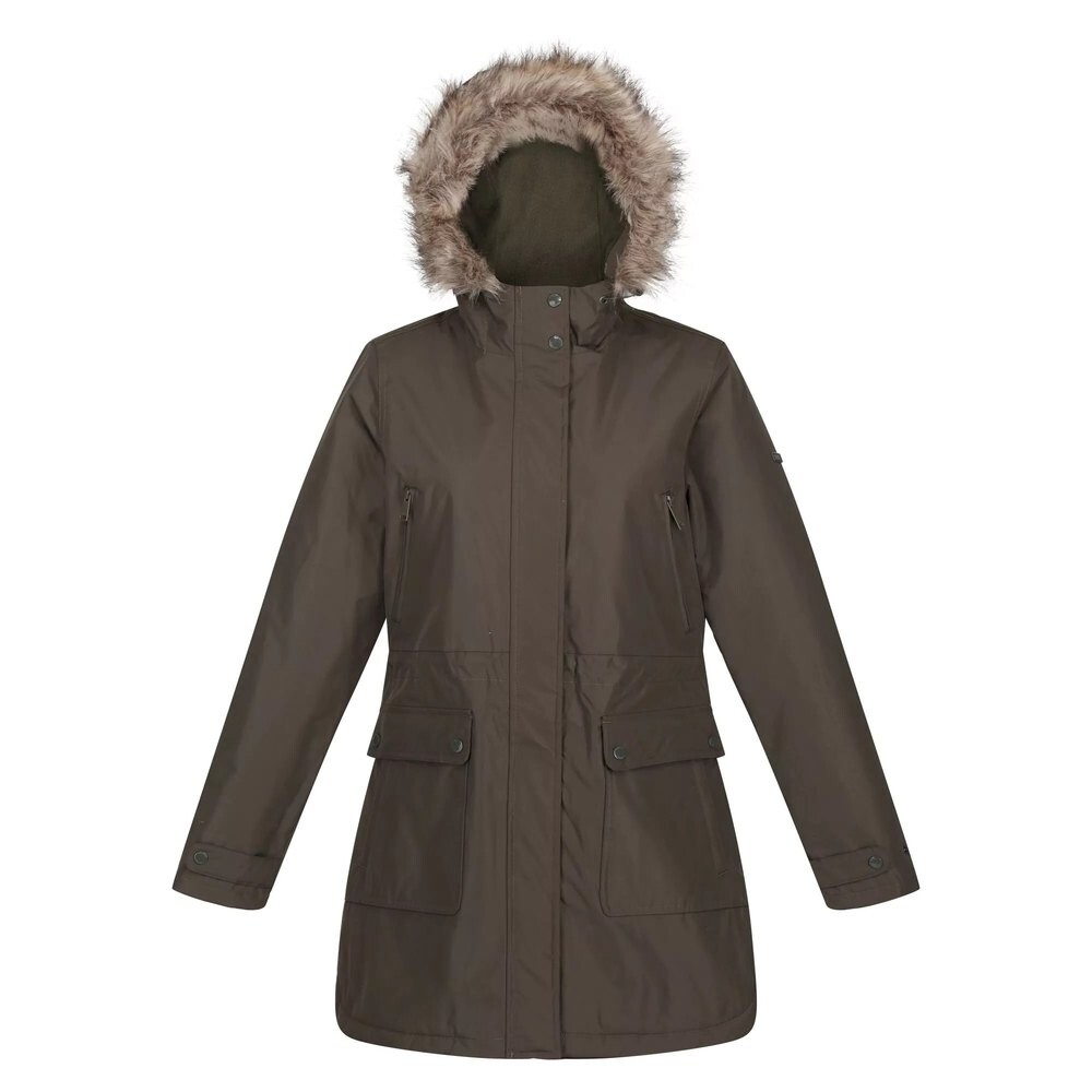 

Парка Regatta Sabinka Faux Fur Trim, зеленый