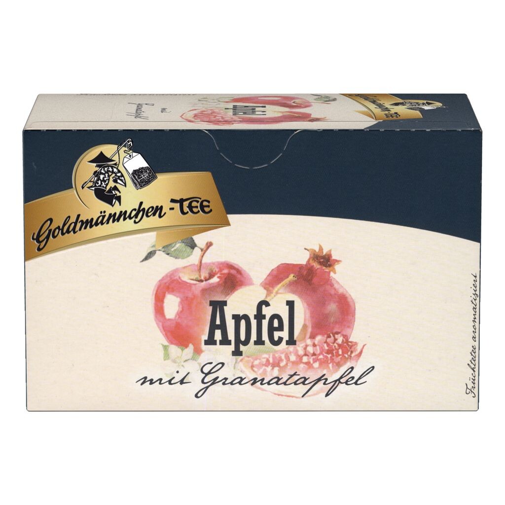 

Goldmännchen Apple-Pomegranate Tea, фруктовый чай, 20 индивидуально запечатанных чайных пакетиков