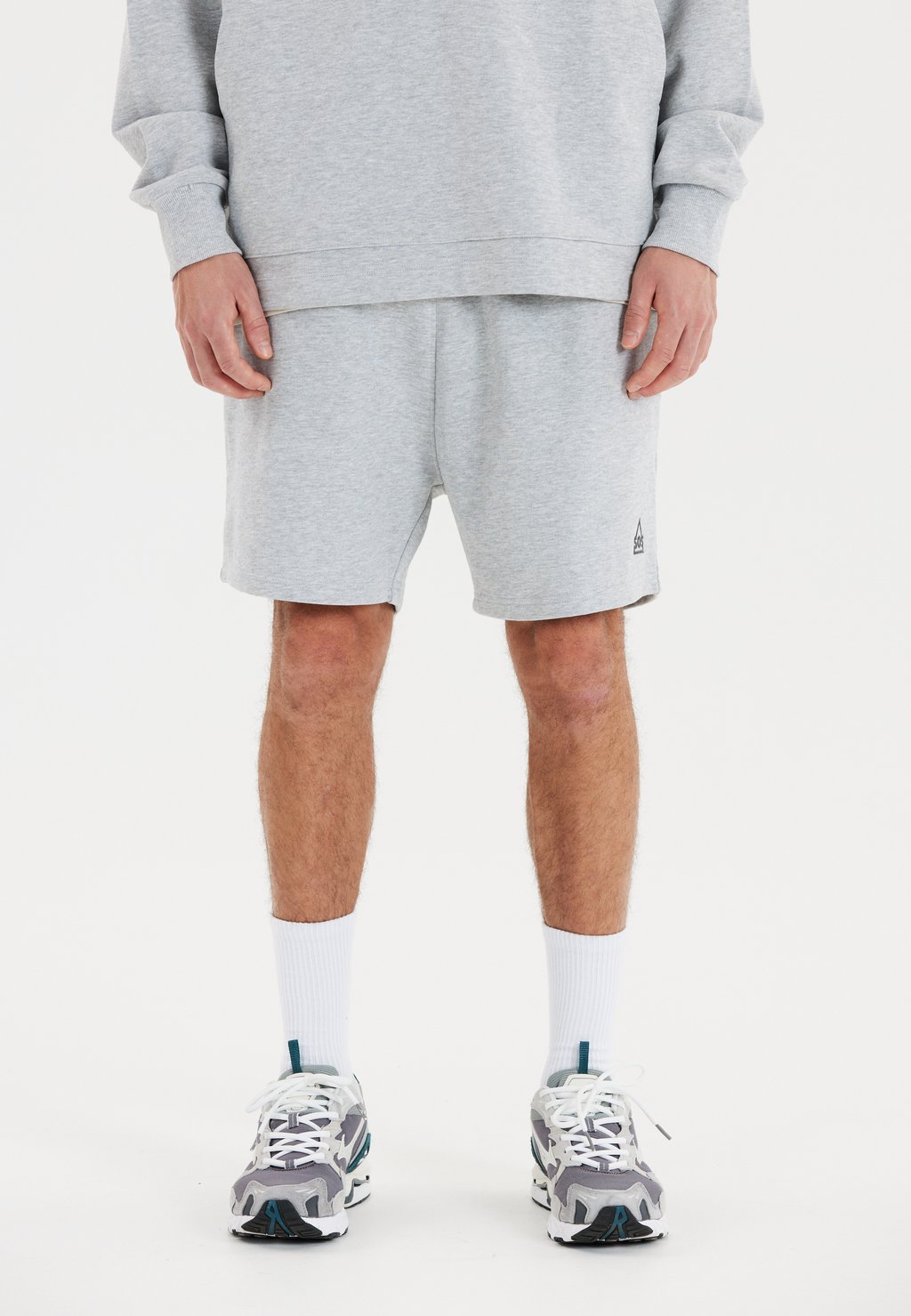 Спортивные шорты SOS, цвет light grey melange