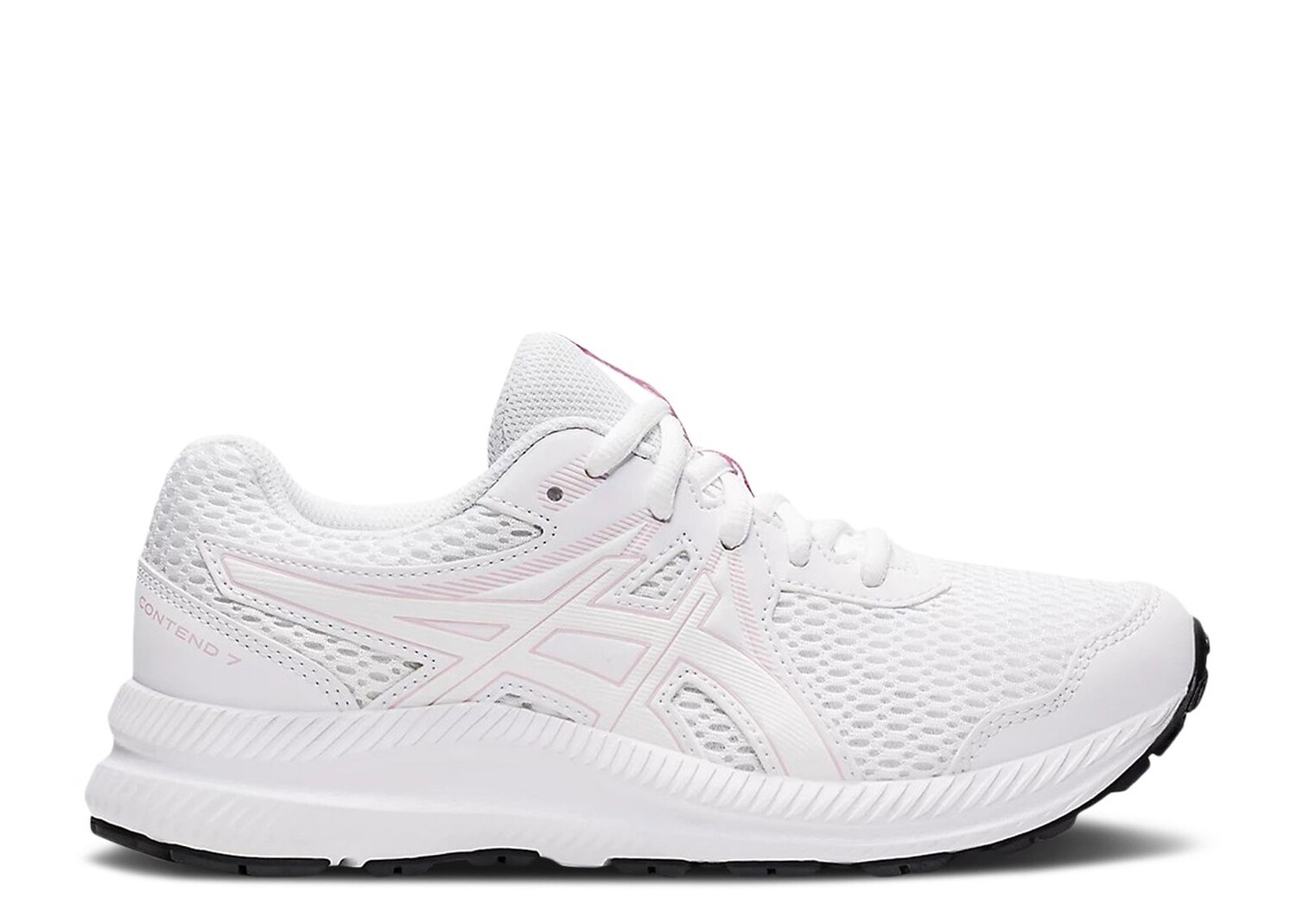 

Кроссовки ASICS Contend 7 Gs 'White Barely Rose', белый