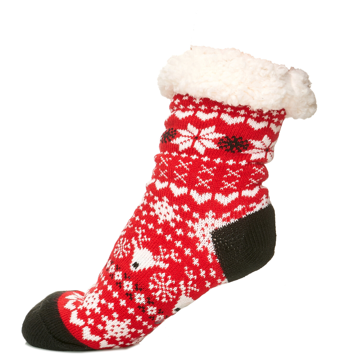 

Носки Arizona Shopping Thermo Kuschel Anti Rutsch Sohle Gefüttert, красный