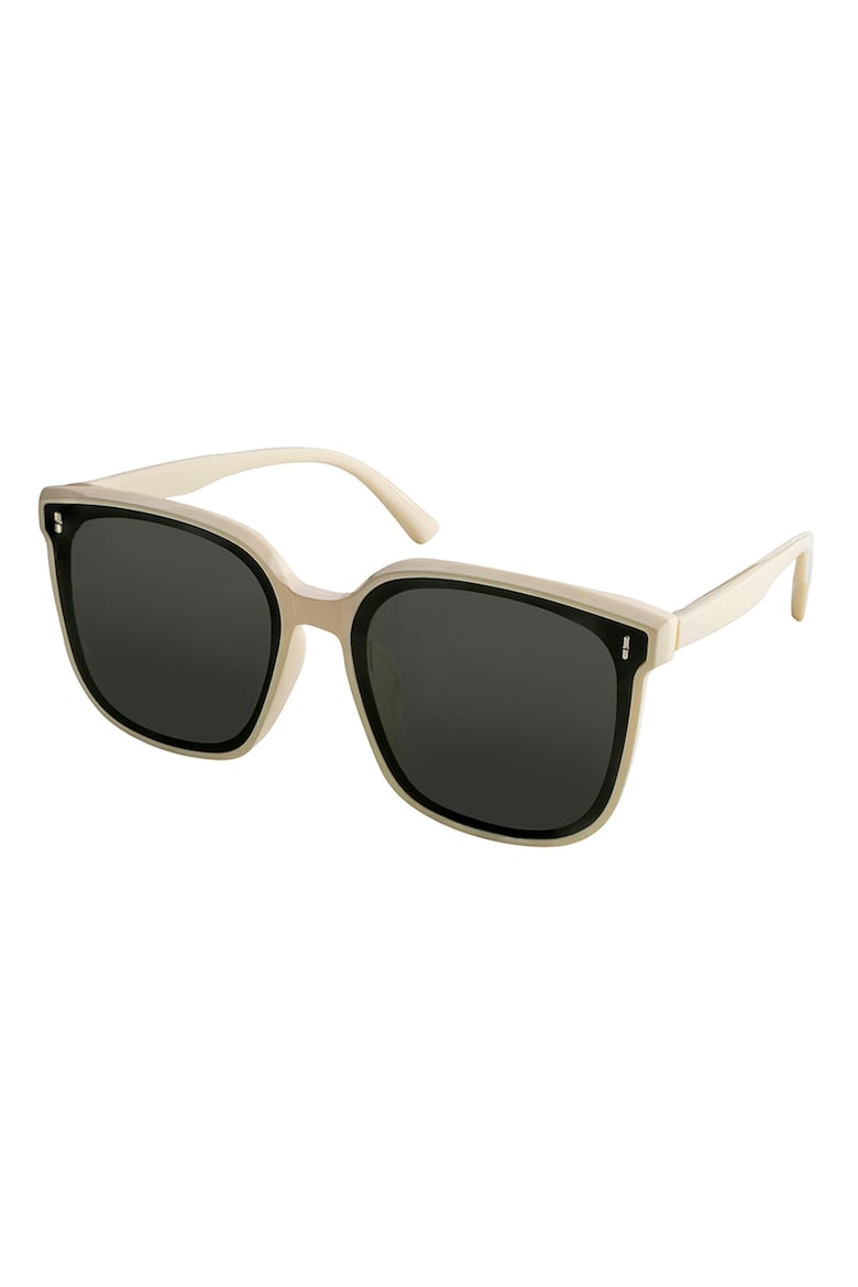 Квадратные поляризационные солнцезащитные очки Emily Westwood, белый
