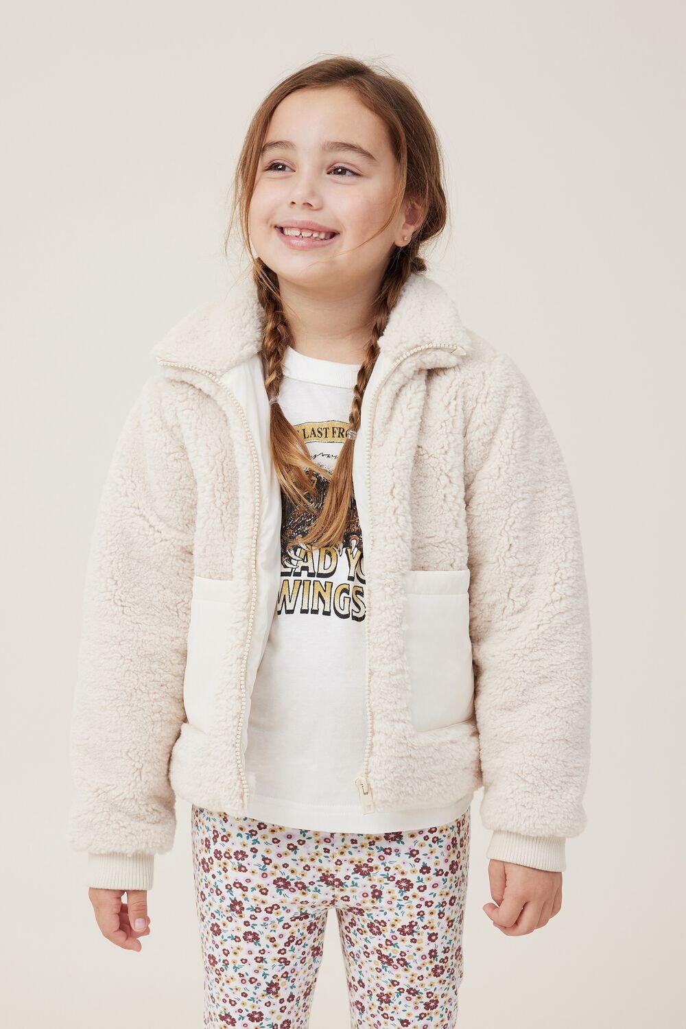 

Куртка Тедди на молнии Tai Cotton On