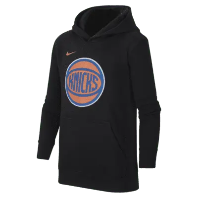 

Худи Nike New York Knicks Club Fleece, черный