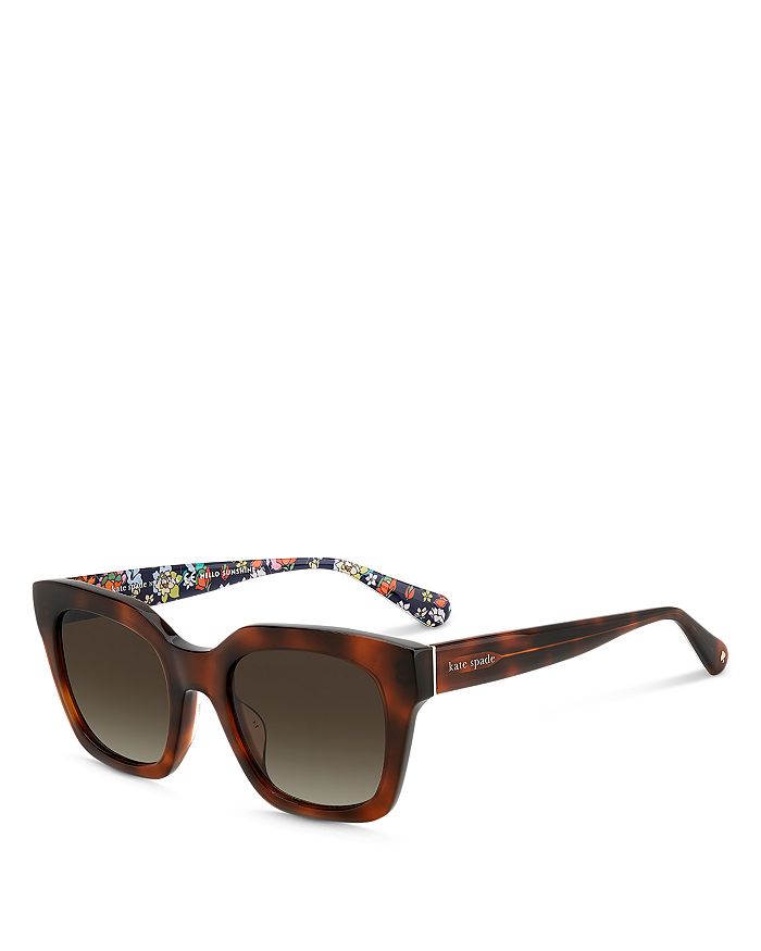цена Квадратные солнцезащитные очки Camryn, 50 мм kate spade new york