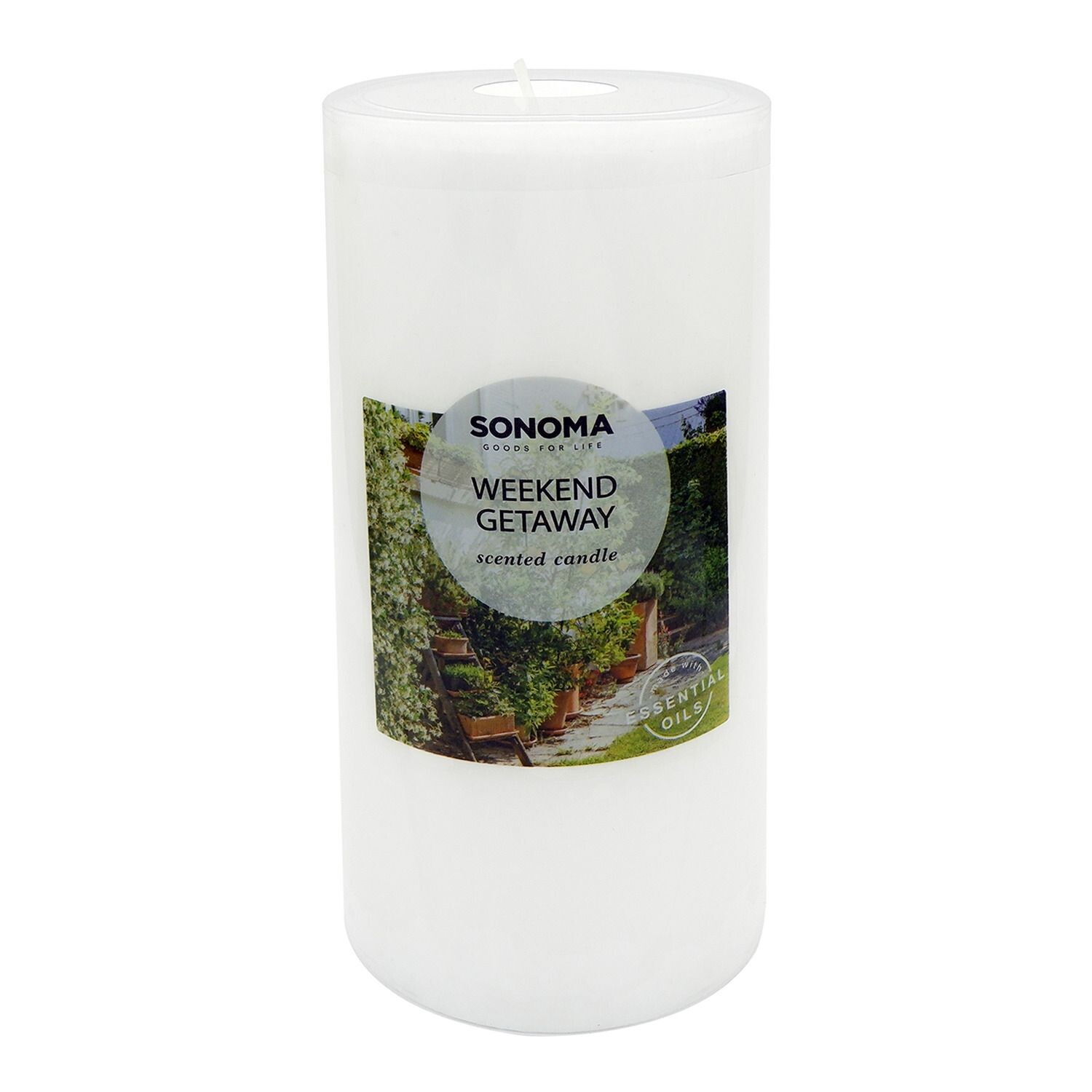 

Свеча-столб Sonoma Goods For Life 3 x 6 дюймов для отдыха на выходных